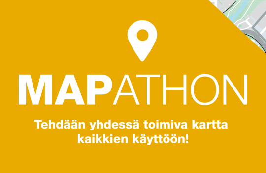 Mapathon – kaikille avoin kartoitustapahtuma!