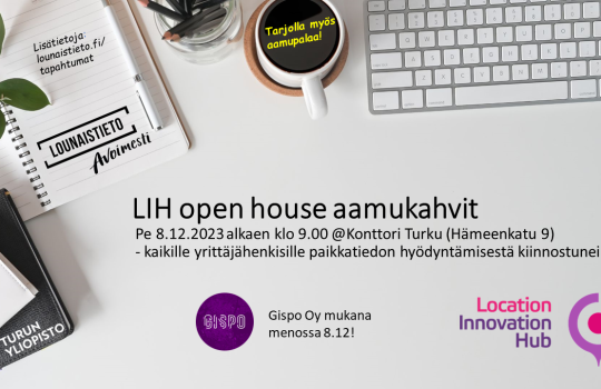 LIH open house aamukahvit