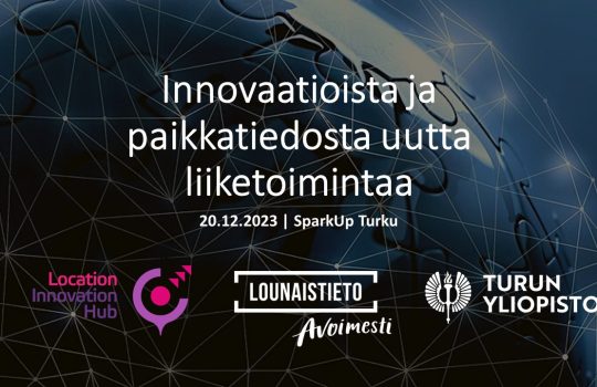 LIH aluetapahtuma – Innovaatioista ja paikkatiedosta uutta liiketoimintaa