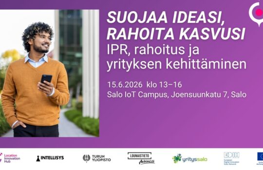 Suojaa ideasi, rahoita kasvusi -seminaari Salossa