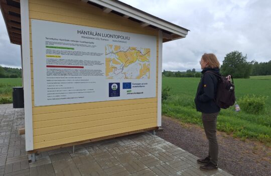 Paikkatiedosta ja kestävästä liikkumisesta innostuva Alli Lounaistiedossa