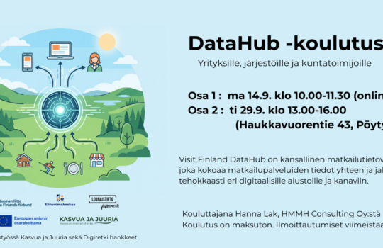 Datahub-koulutusta yrityksille ja muille toimijoille